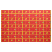 Tissu Drapeau du Monténégro (Fat Quarter)