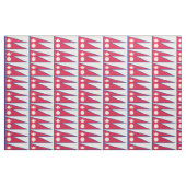 Tissu Drapeau du Népal (Fat Quarter)
