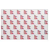 Tissu Drapeau du Népal (Fat Quarter)