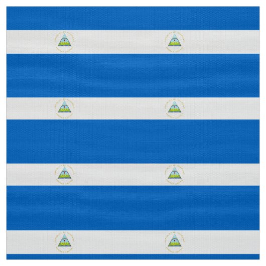 Tissu Drapeau du Nicaragua (Échantillon)
