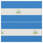 Tissu Drapeau du Nicaragua (Fermer)