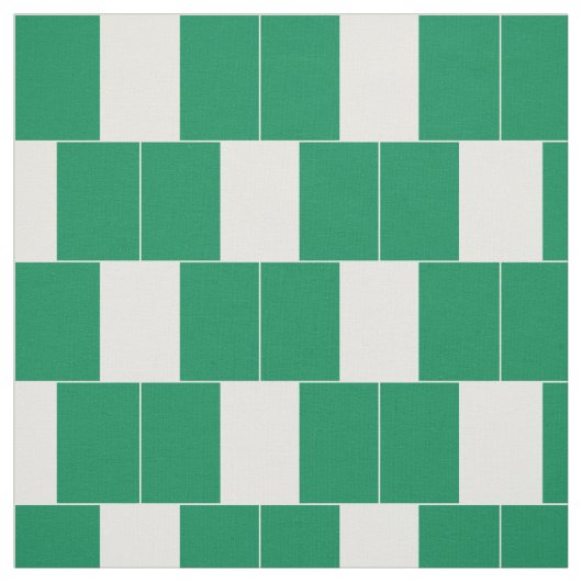 Tissu Drapeau du Nigeria (Échantillon)