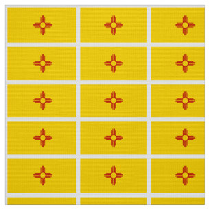 Tissu Drapeau du Nouveau Mexique