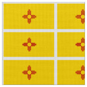 Tissu Drapeau du Nouveau Mexique (Fermer)