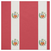 Tissu Drapeau du Pérou (Échantillon)