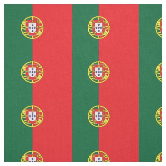 Tissu Drapeau du Portugal (Échantillon)