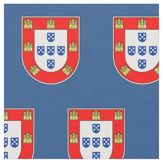 Tissu Drapeau du Portugal (Fermer)