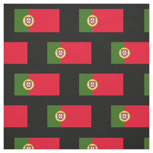 Tissu Drapeau du Portugal (Échantillon)