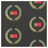Tissu Drapeau du Portugal (Fermer)