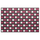 Tissu Drapeau du Qatar (Fat Quarter)