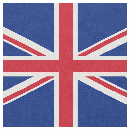 Tissu Drapeau du Royaume-Uni (Fermer)