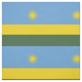 Tissu Drapeau du Rwanda (Échantillon)