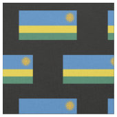 Tissu Drapeau du Rwanda (Fermer)