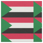 Tissu Drapeau du Soudan (Fermer)