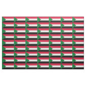Tissu Drapeau du Soudan (Fat Quarter)