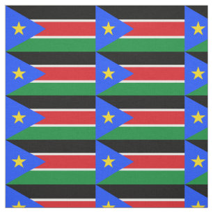 Tissu Drapeau du Soudan du Sud