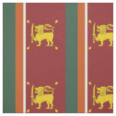 Tissu Drapeau du Sri Lanka (Échantillon)
