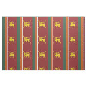 Tissu Drapeau du Sri Lanka (Fat Quarter)