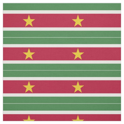 Tissu Drapeau du Suriname (Échantillon)