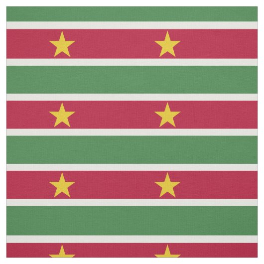 Tissu Drapeau du Suriname (Échantillon)