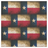 Tissu Drapeau du Texas affligé par cru (Échantillon)
