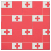 Tissu Drapeau du Tonga (Échantillon)