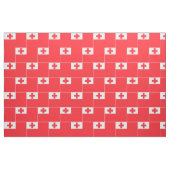Tissu Drapeau du Tonga (Fat Quarter)