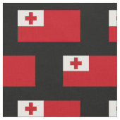 Tissu Drapeau du Tonga (Fermer)
