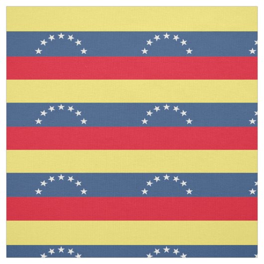 Tissu Drapeau du Venezuela (Échantillon)