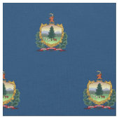 Tissu Drapeau du Vermont (Fermer)