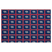 Tissu Drapeau du Wyoming (Fat Quarter)