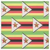 Tissu Drapeau du Zimbabwe (Échantillon)