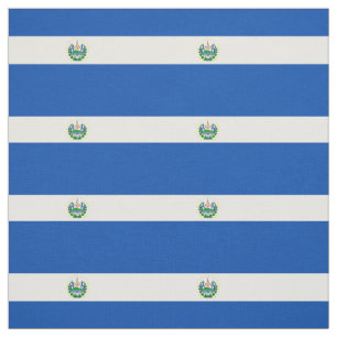 Tissu Drapeau El Salvador