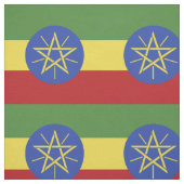 Tissu Drapeau éthiopien (Échantillon)