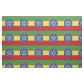 Tissu Drapeau éthiopien (Fat Quarter)