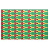 Tissu Drapeau Guyana (Fat Quarter)