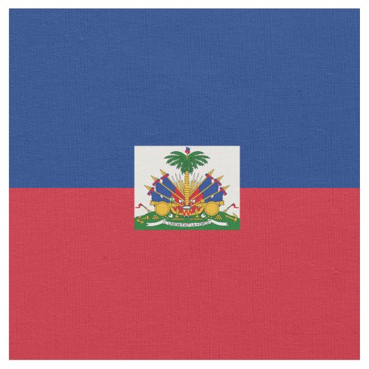 Tissu Drapeau Haïti (Fermer)