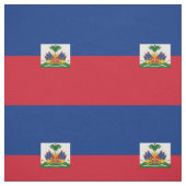 Tissu Drapeau Haïti (Échantillon)