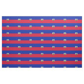 Tissu Drapeau Haïti (Fat Quarter)