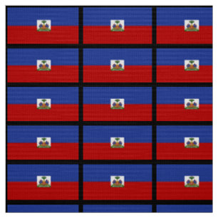 Tissu Drapeau haïtien