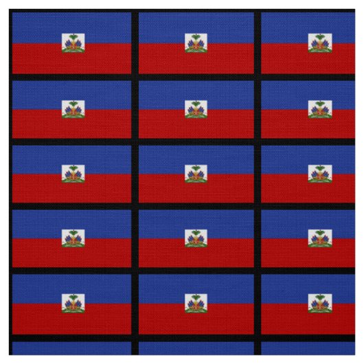 Tissu Drapeau haïtien (Échantillon)