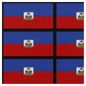 Tissu Drapeau haïtien (Fermer)