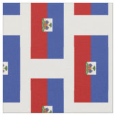 Tissu Drapeau haïtien classique (Fermer)