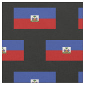 Tissu Drapeau haïtien classique (Fermer)