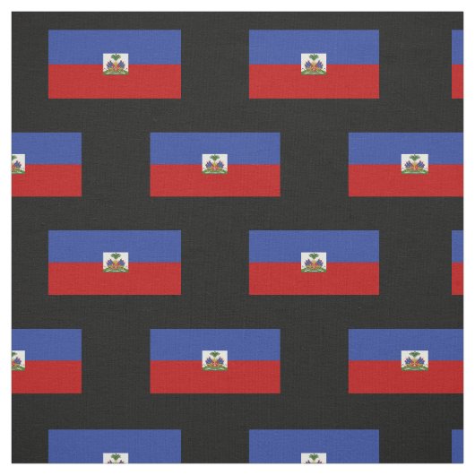 Tissu Drapeau haïtien classique (Échantillon)