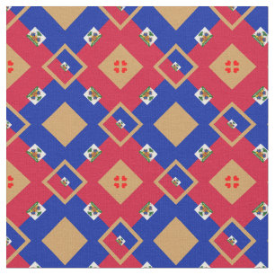 Tissu Drapeau haïtien et mode textile branchée haïtie
