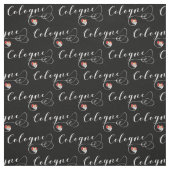 Tissu Drapeau Heart Cologne, Köln, Allemagne (Échantillon)