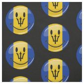 Tissu Drapeau heureux des Barbade (Échantillon)