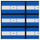 Tissu Drapeau hondurien (Fermer)