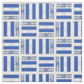 Tissu Drapeau hondurien et Honduras (Échantillon)